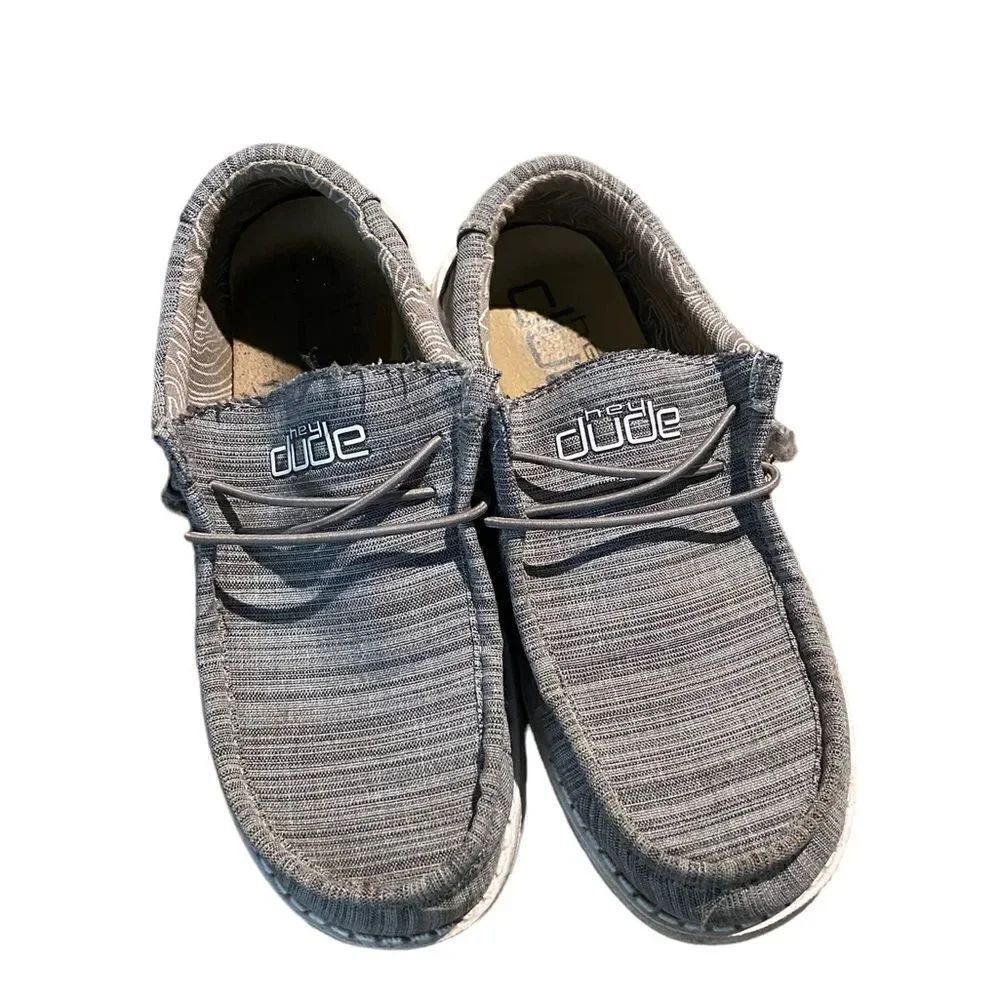 Hey Dudes size 4.0 Y worn for church great condition see pics